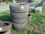 5 tires 245x75x16