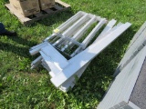 Alum shelf unit