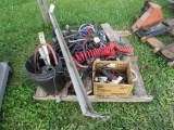 Misc pallet airhoses light cords