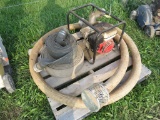 3in Honda trash pump with hoses