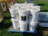 Pallet of stain and paint