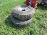 LT235-85-16 Tires w/Rims