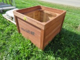 Wooden box