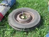 6.00-16 tire and rim