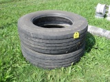 2 tires 275-70-22.5