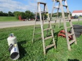 6ft wood step ladder