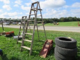 8ft wood step ladder