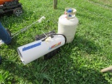 Duro heat 125,000 propane heater with tank