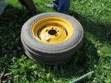 2 tires and rims 5.00-15