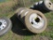5 Michelin 255/70R22.5 Tires w/Steel Rims