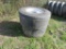 2 Hankook 445/50R22.5 Tires w/Alum Rims