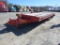 1988 Belshe 96inch X 24ft Pintle Hitch Trailer w/Ramps