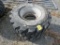 2 Tires 14-17.5 w/Rims