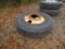Dunlop 11R24.5 Tire w/Steel Rim