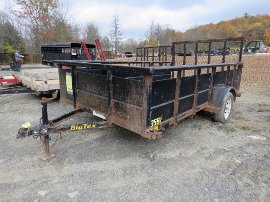 2011 Big Tex 12ft Trailer w/Full Fold Down Ramp