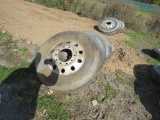 4 Dunlop 11R/22.5 Tires w/Alum Rims