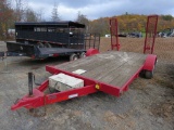 2002 101M 13ft Flat Trailer w/Ramps