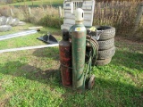 Torch Set Complete w/Tank-Gauges-Cart