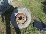 2 Tires 8.75R16.5 w/SS Rims