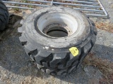 2 Tires 14-17.5 w/Rims