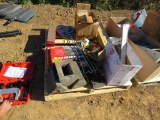 Pallet Lot of Wheel Chokes-Pintle Hitch