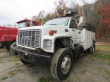 1997 GMC 7500 Service Crane Truck