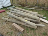 Lot of Fence Posts