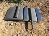 Plastic Quarter Fender w/Frame Mount