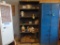 Steel Shelving Unit w/Contents