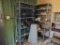 Pair of Steel Shelving Units w/Contents