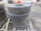 4 Recap Tires 295-75R22.5