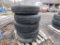 5 Tires 8.25R15 and Rims