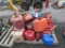 Pallet Lot of Gas Cans