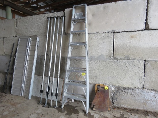 8ft Alum Step Ladder