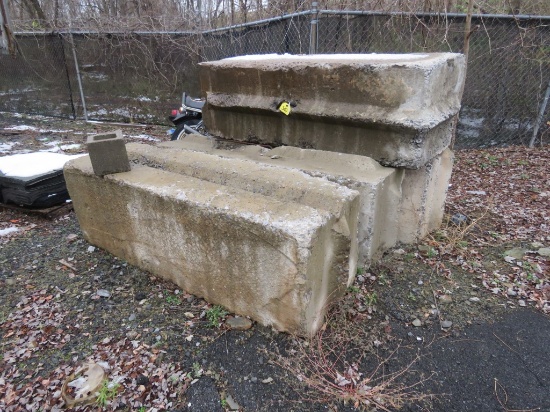 4 Concrete Blocks 6ft