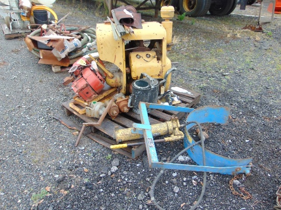 Pallet of Motors & Parts
