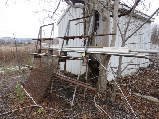 Metal Rack & Misc Metal