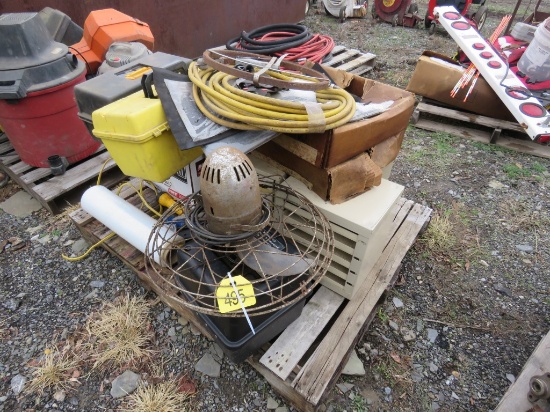 Pallet Lot of Misc Cabinets-Tool Boxes-Etc