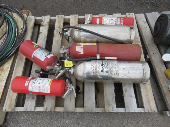Pallet Lot of Fire Extinguishers