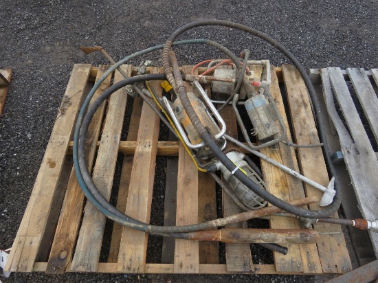 Pallet Lot of Concrete Vibrators