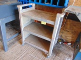 Plastic 3 Shelf Cart