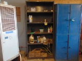 Steel Shelving Unit w/Contents