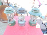 3 Coleman Lanterns