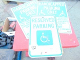 3 Handicap Signs