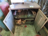 Misc Welding Rods & Cabinet