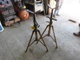 2 E-Zee Jack Portable Pipe Stands