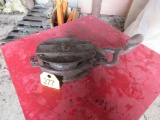 Bagnall & Loud Double Pulley w/Hook