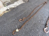 10ft Large Chain Sling & 2 Hooks