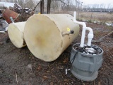 Plastic Round Tank & Grinder Pump