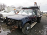 1996 Chevrolet Dump Truck w/Loadhandler Dump Box & Snowplow